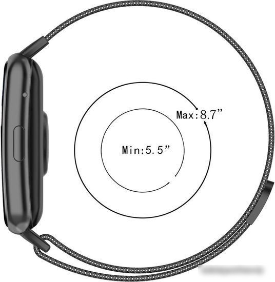 Браслет Rumi Milanese loop металлический для Huawei Watch FIT, Watch FIT Elegant (золотистый)