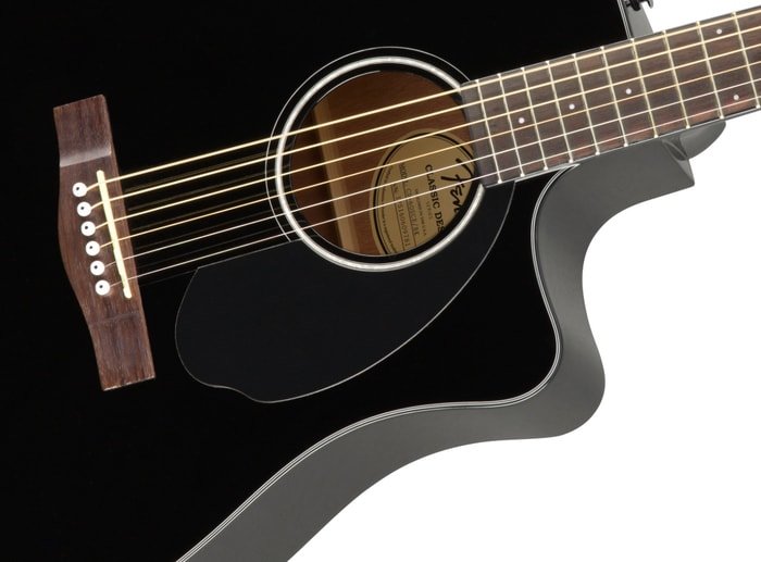 Электроакустическая гитара Fender CD-60SCE BLK