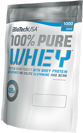 Протеин BioTech USA 100% Pure Whey (банан, 1000 г)