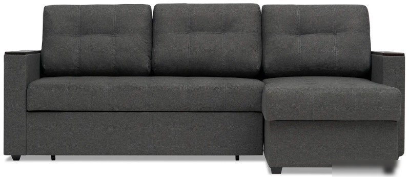 Диван Mio Tesoro Атланта Лайт 111 (Savana Grey/Ecostile Chocolate)