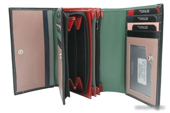 Кошелек Cedar 4U Cavaldi RD-22-GCL (черный мульти)