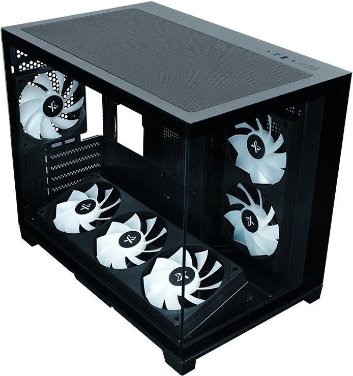 Корпус XASTRA QW500M 6ARGB-FC-C6-UC (черный)