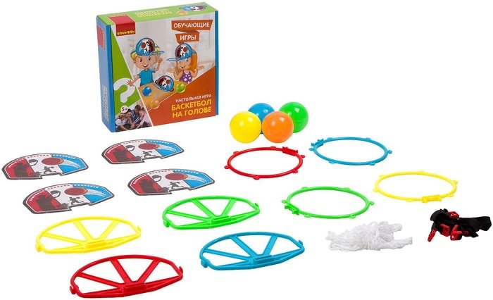 Развивающая игра Bondibon Баскетбол на голове ВВ3323