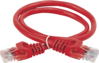 Кабель ITK RJ45 - RJ45 PC04-C5EU-3M (3 м, красный)