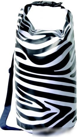 Рюкзак AceCamp Zebra Dry Sack 2466 (белый/черный)