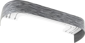 Карнизы для штор Legrand Эдельвейс (2.4 м, графит)