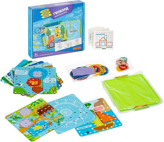 Развивающая игра Bondibon Геоборд ВВ4983