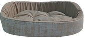 Лежак Homepet №2 83665 (49x43x17см, нежно-голубой с золотом)