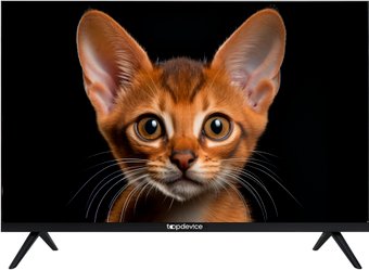 Телевизор Topdevice 32" SMART TV YaOS (черный)