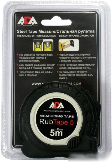 Рулетка ADA Instruments RubTape 3 A00156