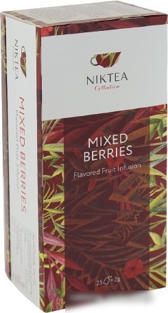 Черный чай Althaus Deli Packs NikTea Ягодный микс 25 шт Черный чай Althaus Deli Packs NikTea Ягодный микс 25 шт
