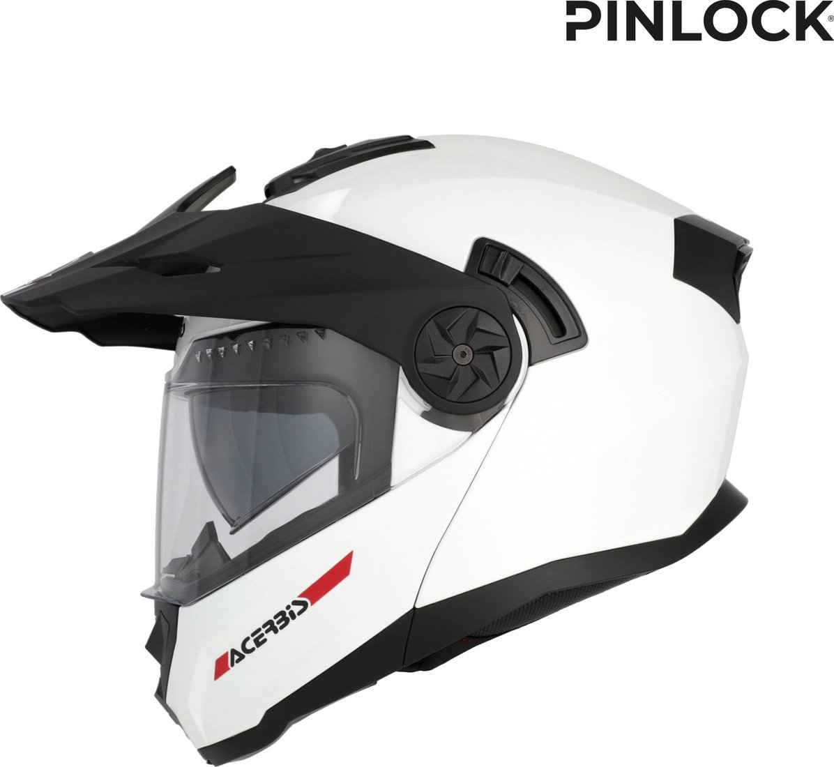 Мотошлем Acerbis Rider 0026576.030.062 (S, белый)