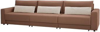 Диван Mio Tesoro Таун 264 1.5ек-1.5ек-1.5ек (1369 коричневый)
