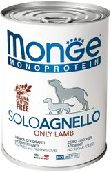 Сухой корм для собак Monge Monoprotein с ягненком (400 г)