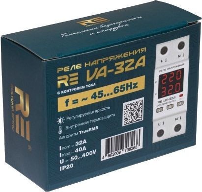 Реле напряжения RostokElektro VА-32А RE