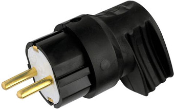Вилка кабельная Bylectrica В16-416 (черный)