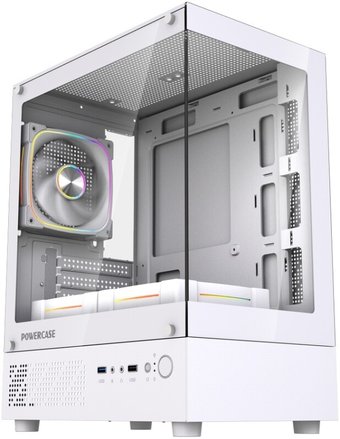 Корпус Powercase Vision Micro M1 ARGB CVMM1W-A3