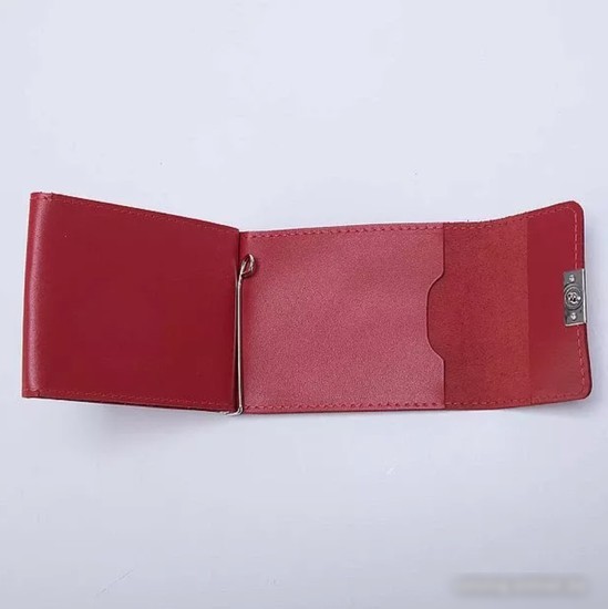 Зажим для денег Poshete 604-048EC-RED (красный)