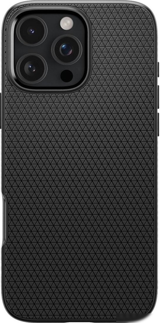 Чехол для телефона Spigen Liquid Air для iPhone 16 Pro Matte Black