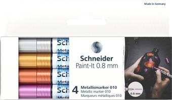 Набор маркеров Schneider Paint-It 010 ML01011501 (4 цвета)