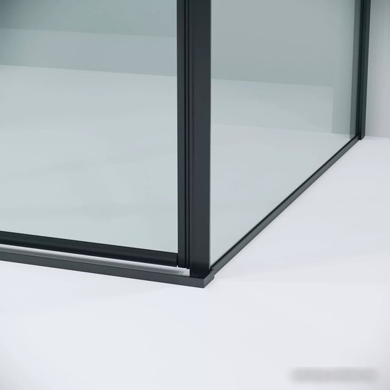 Душевая стенка Grossman Galaxy 90x195 200.K33.01.90.21.00 (черный матовый/стекло прозрачное)