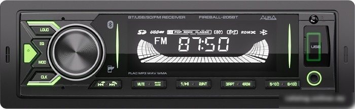 USB-магнитола Aura Fireball-205BT
