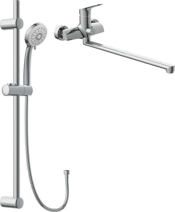 Душевой гарнитур Cersanit Flavis 64093 + Vibe 63067