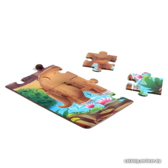 Пазл Puzzle Time Земля динозавров 4637539 (54 эл)