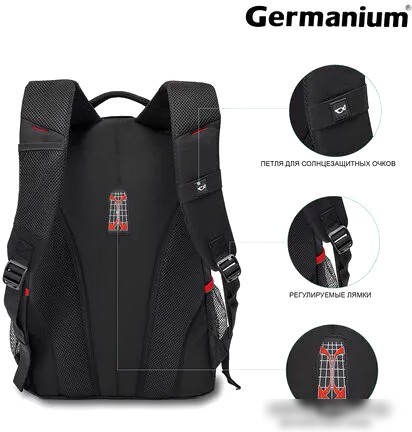 Городской рюкзак Germanium S-06 (черный)