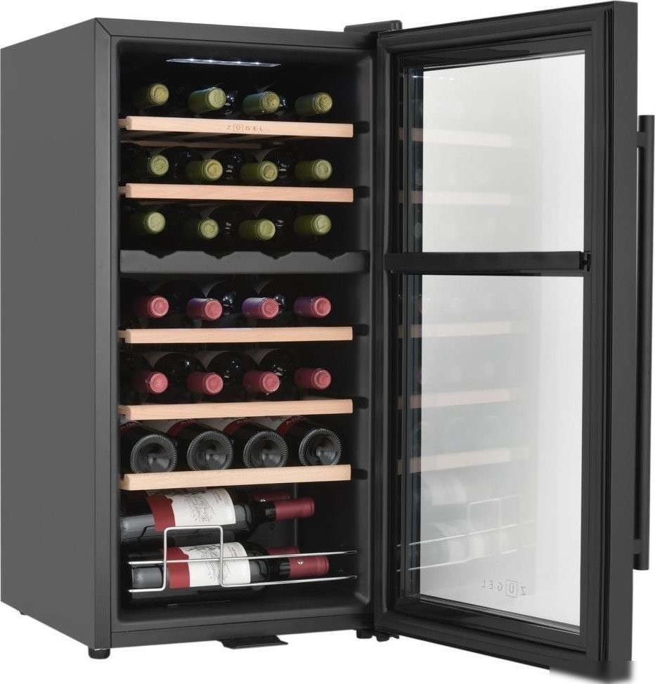 Винный шкаф ZUGEL ZCWF281DB Dual Zone