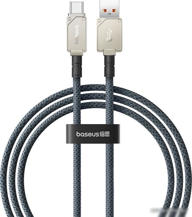 Кабель Baseus Unbreakable Series USB Type-A - USB Type-C (1 м, белый)