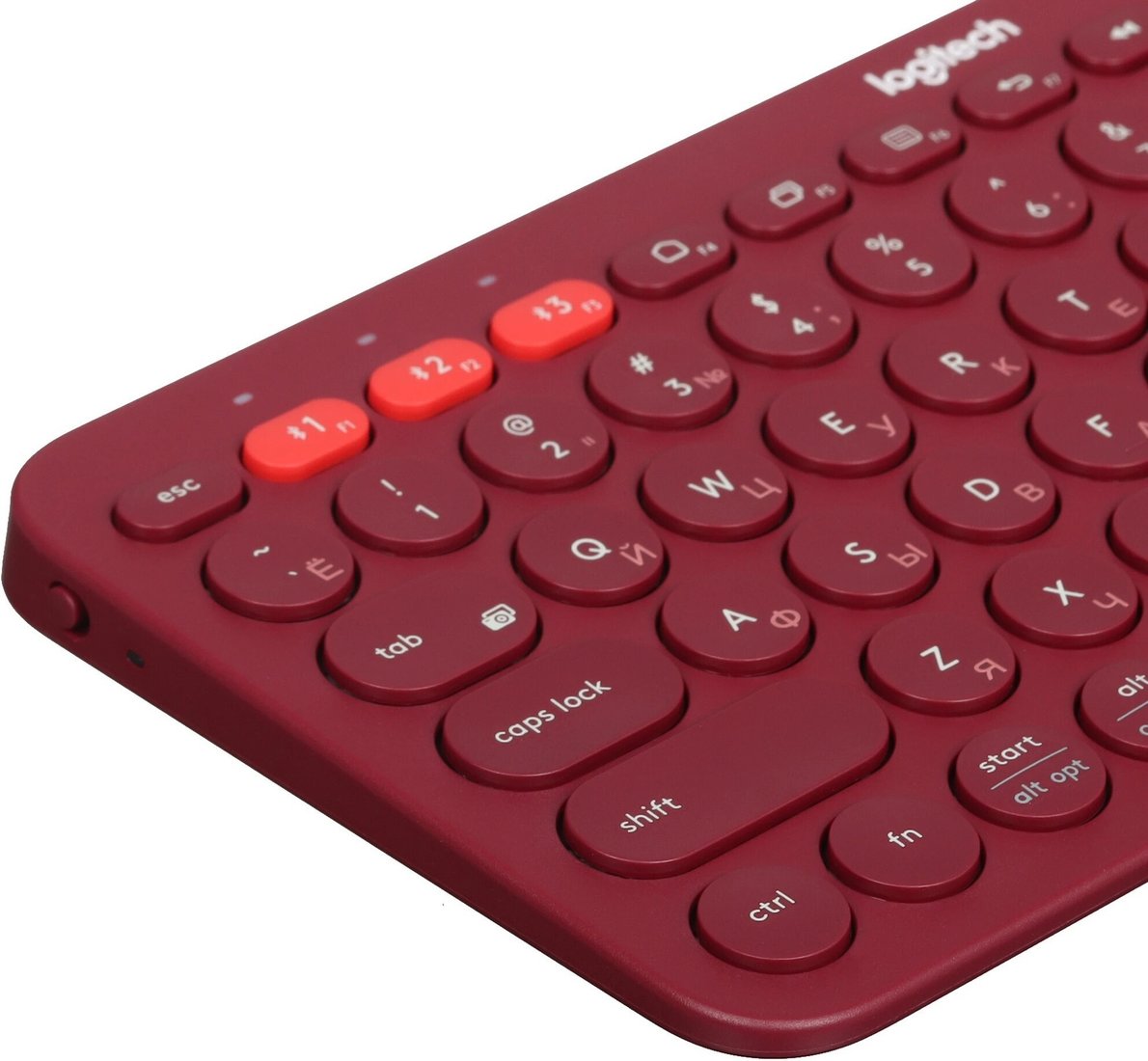Клавиатура Logitech Multi-Device K380 Bluetooth 920-007655 (красный)