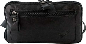 Мужская сумка Poshete 253-8869-24-BLK (черный)