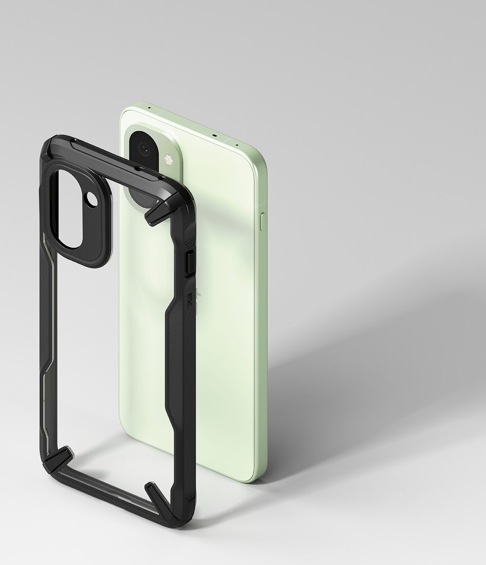 Чехол для телефона Ringke Fusion X для OnePlus 15R (Black)