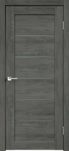 Межкомнатная дверь Velldoris Linea 1 60x200 (дуб шале графит, мателюкс)