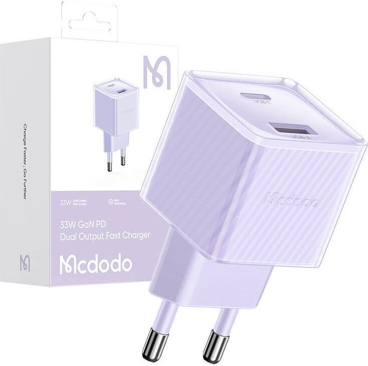 Сетевое зарядное McDodo CH-4153 (фиолетовый)
