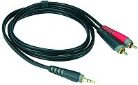 Кабель Klotz AY70300 RCA - 3.5 Jack (3 м)