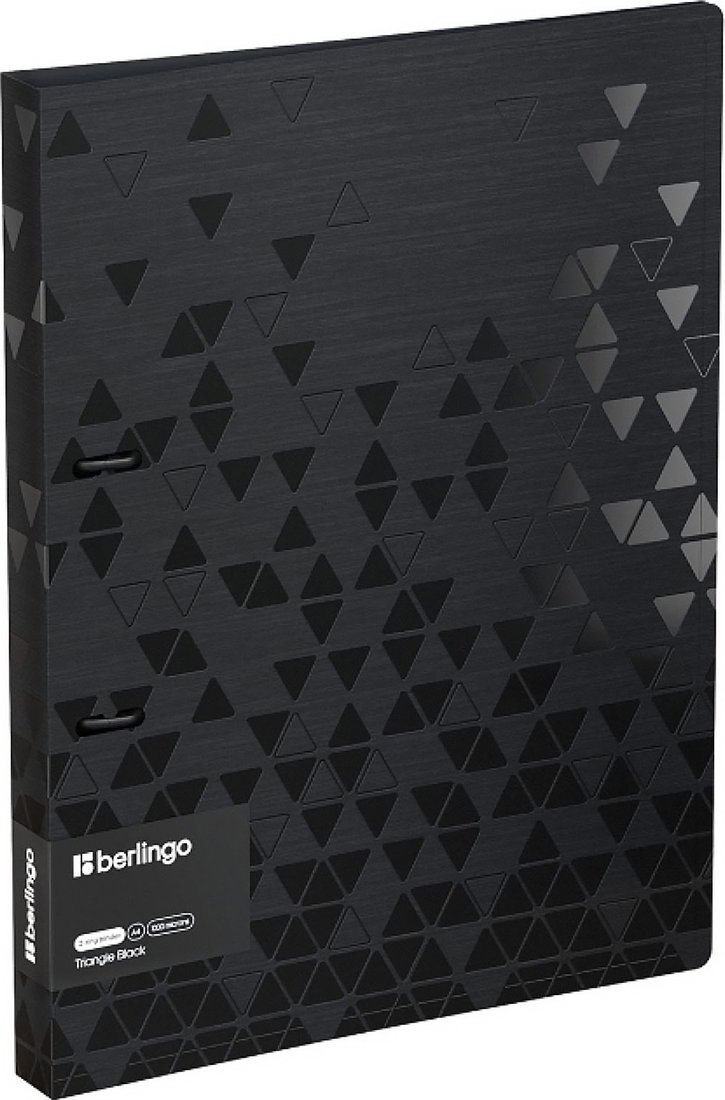 Папка для бумаг Berlingo Triangle Black RB4_2D399