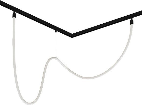 Трековый светильник Arte Lamp Loop A4910PL-1BK