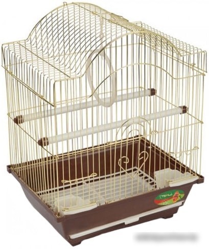 Клетка Triol 2113 (золотой) Клетка Triol 2113 (золотой)
