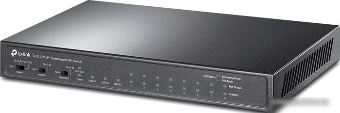 Неуправляемый коммутатор TP-Link TL-SL1311MP