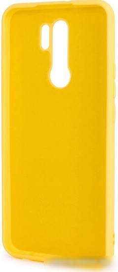 Чехол для телефона Case Cheap Liquid для Redmi 9 (желтый)