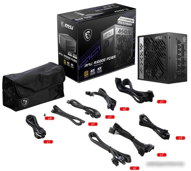 Блок питания MSI MPG A1000G PCIE5