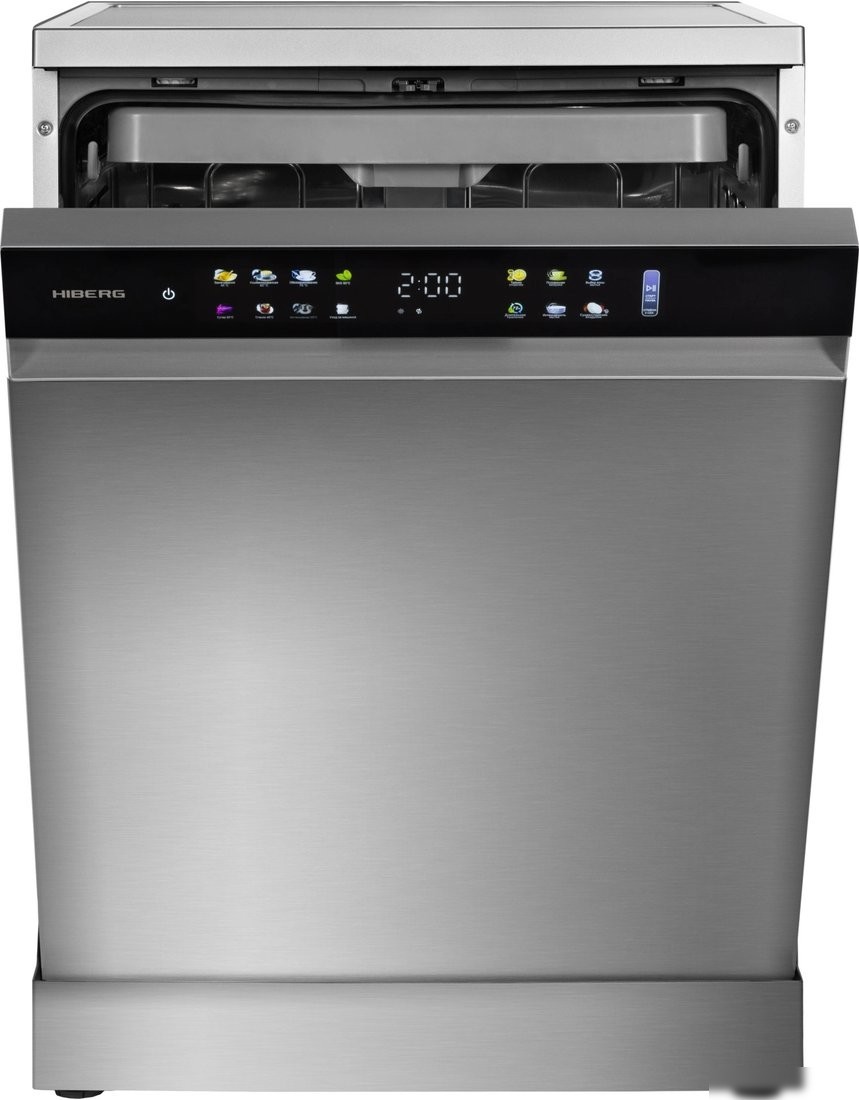 Отдельностоящая посудомоечная машина Hiberg i-F 6815 LX