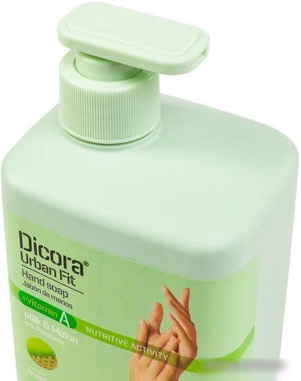 Dicora Мыло жидкое Milk & Melon с витамином А 500 мл