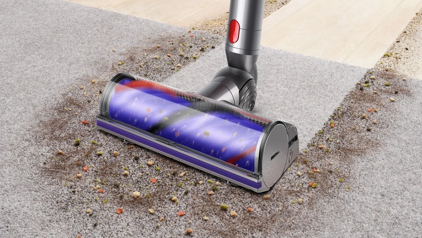 Пылесос Dyson V11 Advanced 479333-01 (никель/фиолетовый)