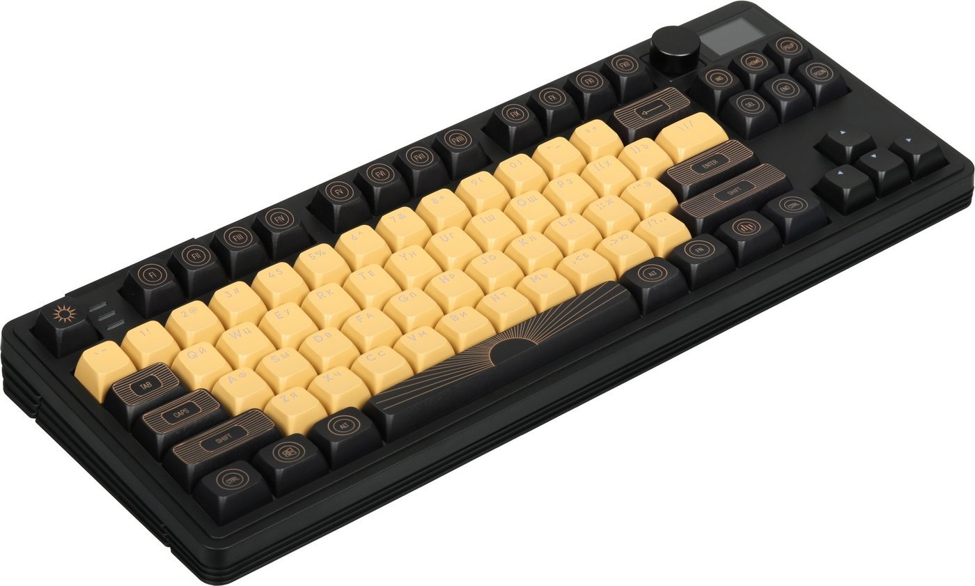 Клавиатура Dark Project KD87A+Numpad (G3ms Moonstone Switch, черный)