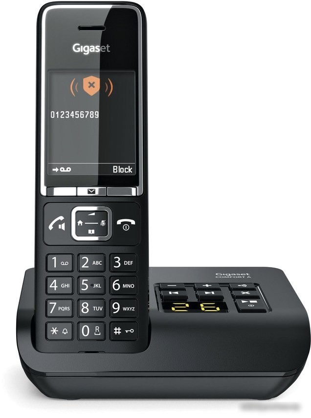 Радиотелефон Gigaset Comfort 550 (черный)