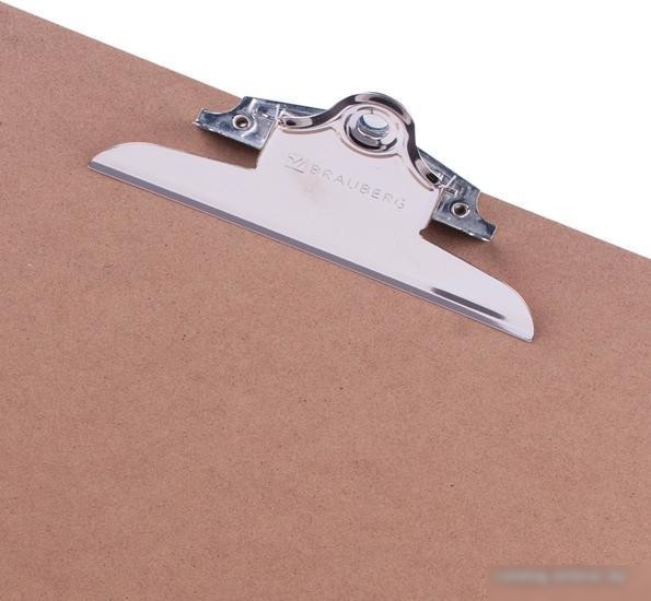 Планшет с зажимом BRAUBERG 232226 (коричневый)