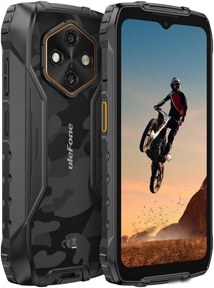Телефон Ulefone RugKing 4 Pro 8GB/256GB (черный)